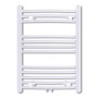 Radiador toallero de baño con rieles curvados 500 x 764 mm