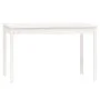 Juego de comedor de jardín 4 piezas madera maciza pino blanco de vidaXL, Conjuntos de jardín - Ref: Foro24-3154702, Precio: 3...