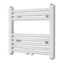 Radiador toallero 480 x 480 mm conector lateral y central de vidaXL, Radiadores - Ref: Foro24-140848, Precio: 68,50 €, Descue...