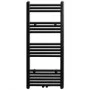Schwarzer, gerader Badheizkörper 500 x 1160 mm von vidaXL, Heizkörper - Ref: Foro24-141907, Preis: 106,26 €, Rabatt: %