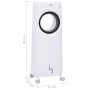 Mobiler Luftkühler Luftbefeuchter 2 in 1 80 W von vidaXL, Luftkühler - Ref: Foro24-51467, Preis: 147,84 €, Rabatt: %