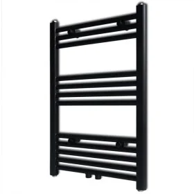 Schwarzer, gerader Badheizkörper 500 x 764 mm von vidaXL, Heizkörper - Ref: Foro24-141905, Preis: 77,69 €, Rabatt: %