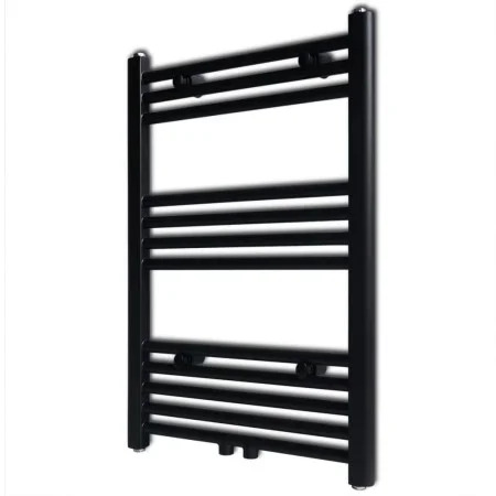 Schwarzer, gerader Badheizkörper 500 x 764 mm von vidaXL, Heizkörper - Ref: Foro24-141905, Preis: 77,69 €, Rabatt: %