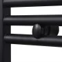 Schwarzer, gerader Badheizkörper 500 x 764 mm von vidaXL, Heizkörper - Ref: Foro24-141905, Preis: 77,69 €, Rabatt: %