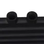 Radiador toallero de baño recto negro 500 x 764 mm de vidaXL, Radiadores - Ref: Foro24-141905, Precio: 77,32 €, Descuento: %