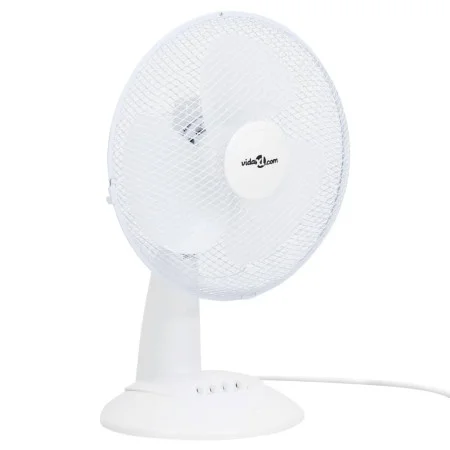 Table fan 3 speeds white 30 cm 40 W by vidaXL, Standing and table fans - Ref: Foro24-51455, Price: 41,84 €, Discount: %