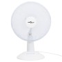 Ventilador de sobremesa 3 velocidades blanco 30 cm 40 W