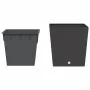 Planter with removable brown rattan PP interior 37/64 L by vidaXL, Pots and planters - Ref: Foro24-364682, Price: 60,78 €, Di...