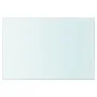 Klarglas-Regalplatte 30x20 cm von vidaXL, Regale und Regale - Ref: Foro24-243809, Preis: 14,44 €, Rabatt: %