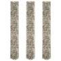 Arriate gaviones circular 3 uds acero galvanizado Ø30x200 cm