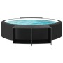 Lagerregale 2 Einheiten aus schwarzem synthetischem Rattan von vidaXL, Pool- und Spa-Zubehör - Ref: Foro24-362264, Preis: 175...