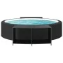 Lagerregale 2 Einheiten aus schwarzem synthetischem Rattan von vidaXL, Pool- und Spa-Zubehör - Ref: Foro24-362264, Preis: 175...