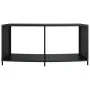 Storage shelves 2 units black synthetic rattan by vidaXL, Pool and spa accessories - Ref: Foro24-362264, Price: 172,35 €, Dis...