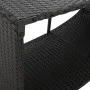 Storage shelves 2 units black synthetic rattan by vidaXL, Pool and spa accessories - Ref: Foro24-362264, Price: 172,35 €, Dis...