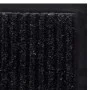 Black PVC doormat 117x220 cm by vidaXL, Doormats - Ref: Foro24-287665, Price: 59,07 €, Discount: %