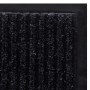 Schwarze PVC-Fußmatte 117x220 cm von vidaXL, Fußmatten - Ref: Foro24-287665, Preis: 52,48 €, Rabatt: %