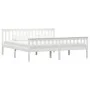 White solid pine wood bed frame 180x200 cm by vidaXL, Beds and slatted bases - Ref: Foro24-283219, Price: 210,53 €, Discount: %