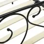 Estructura de cama con dosel metal negro 140x200 cm de vidaXL, Camas y somieres - Ref: Foro24-284436, Precio: 214,70 €, Descu...