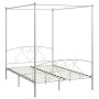 Weißer Himmelbettrahmen aus Metall, 160 x 200 cm von vidaXL, Betten und Lattenroste - Ref: Foro24-284430, Preis: 206,47 €, Ra...