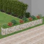 Arriate de gaviones de hierro galvanizado 470x50x50 cm