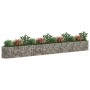 Arriate de gaviones de hierro galvanizado 470x50x50 cm
