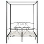 Graues Himmelbettgestell aus Metall, 160 x 200 cm von vidaXL, Betten und Lattenroste - Ref: Foro24-284444, Preis: 171,58 €, R...