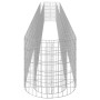 Arriate de gaviones de hierro galvanizado 470x50x50 cm