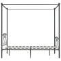 Graues Himmelbettgestell aus Metall, 160 x 200 cm von vidaXL, Betten und Lattenroste - Ref: Foro24-284444, Preis: 171,58 €, R...