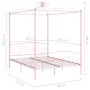Himmelbettgestell aus rosafarbenem Metall, 180 x 200 cm von vidaXL, Betten und Lattenroste - Ref: Foro24-284491, Preis: 138,8...