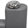 Grauer gebogener Badheizkörper 500 x 1160 mm von vidaXL, Heizkörper - Ref: Foro24-141899, Preis: 103,04 €, Rabatt: %