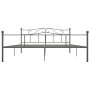 Estructura de cama de metal gris 180x200 cm de vidaXL, Camas y somieres - Ref: Foro24-284535, Precio: 143,51 €, Descuento: %