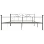Estructura de cama de metal gris 180x200 cm de vidaXL, Camas y somieres - Ref: Foro24-284535, Precio: 141,52 €, Descuento: %