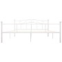 Bettgestell aus weißem Metall, 180 x 200 cm von vidaXL, Betten und Lattenroste - Ref: Foro24-284521, Preis: 154,30 €, Rabatt: %