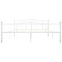 White metal bed frame 180x200 cm by vidaXL, Beds and slatted bases - Ref: Foro24-284521, Price: 163,05 €, Discount: %