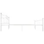 White metal bed frame 180x200 cm by vidaXL, Beds and slatted bases - Ref: Foro24-284521, Price: 163,05 €, Discount: %