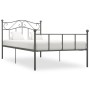 Estructura de cama de metal gris 100x200 cm de vidaXL, Camas y somieres - Ref: Foro24-284531, Precio: 82,39 €, Descuento: %