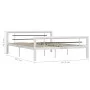 Schwarz-weißes Metallbettgestell 140x200 cm von vidaXL, Betten und Lattenroste - Ref: Foro24-284547, Preis: 116,84 €, Rabatt: %