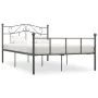 Graues Metallbettgestell 120x200 cm von vidaXL, Betten und Lattenroste - Ref: Foro24-284532, Preis: 86,22 €, Rabatt: %