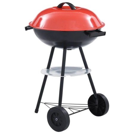 Barbacoa de carbón portátil con ruedas XXL 44 cm by vidaXL, Barbecues - Ref: Foro24-46611, Price: 63,33 €, Discount: %