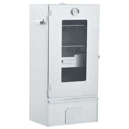 Horno ahumador barbacoa 1 kg de virutas de madera 44,5x29x83 cm de vidaXL, Barbacoas - Ref: Foro24-46528, Precio: 133,74 €, D...