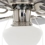 Ceiling fan adorned with lamp 82 cm dark brown by vidaXL, Ceiling fans - Ref: Foro24-50537, Price: 111,25 €, Discount: %