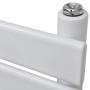 Gerader Badheizkörper 600 x 1200 mm von vidaXL, Heizkörper - Ref: Foro24-140867, Preis: 180,91 €, Rabatt: %
