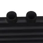 Black straight bathroom towel radiator 480x480 mm by vidaXL, Radiators - Ref: Foro24-141904, Price: 65,62 €, Discount: %