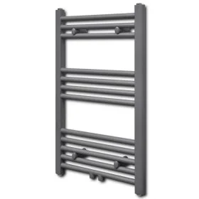 Gerader grauer Badheizkörper 500 x 764 mm von vidaXL, Heizkörper - Ref: Foro24-141889, Preis: 80,99 €, Rabatt: %