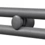 Gerader grauer Badheizkörper 500 x 764 mm von vidaXL, Heizkörper - Ref: Foro24-141889, Preis: 80,99 €, Rabatt: %
