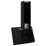 Stainless steel extractor hood black tempered glass 60 cm by vidaXL, Extractors - Ref: Foro24-51662, Price: 187,21 €, Discoun...