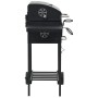 Charcoal barbecue with black bottom shelf by vidaXL, Barbecues - Ref: Foro24-44280, Price: 225,08 €, Discount: %
