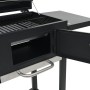 Charcoal barbecue with black bottom shelf by vidaXL, Barbecues - Ref: Foro24-44280, Price: 225,08 €, Discount: %