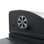 Charcoal barbecue with black bottom shelf by vidaXL, Barbecues - Ref: Foro24-44280, Price: 225,08 €, Discount: %