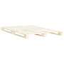 Solid pine wood pallet bed frame 180x200 cm by vidaXL, Beds and slatted bases - Ref: Foro24-285239, Price: 145,58 €, Discount: %